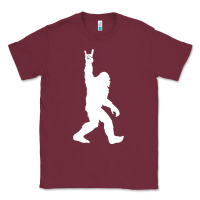 Burgundy the mountain sasquatch Classic Tee - artisFamous