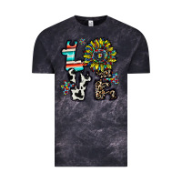 Cloud Black love autism Vintage Tee - CowhideDigitalArt