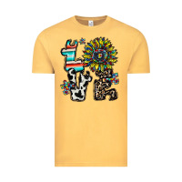 Vintage Mustard love autism Vintage Tee - CowhideDigitalArt
