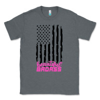 Charcoal Heather beautiful badass american Classic Tee - artisFamous