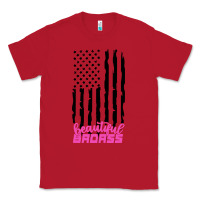 Red beautiful badass american Classic Tee - artisFamous