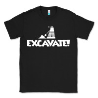 Black excavate funny Classic Tee - artisFamous