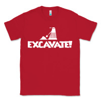 Red excavate funny Classic Tee - artisFamous