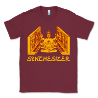 Burgundy shiva hinduism modular synthesizer synth Classic Tee - artisFamous