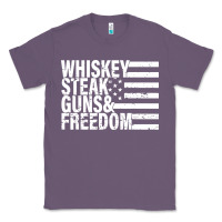 Lavender whiskey steak guns freedom Classic Tee - artisFamous