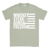 Matcha whiskey steak guns freedom Classic Tee - artisFamous