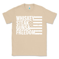 Mushroom whiskey steak guns freedom Classic Tee - artisFamous