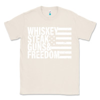 Natural whiskey steak guns freedom Classic Tee - artisFamous
