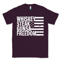 Plum whiskey steak guns freedom Classic Tee - artisFamous