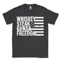 Smoke whiskey steak guns freedom Classic Tee - artisFamous