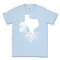 Dusty Blue texas roots vintage usa Classic Tee - artisFamous