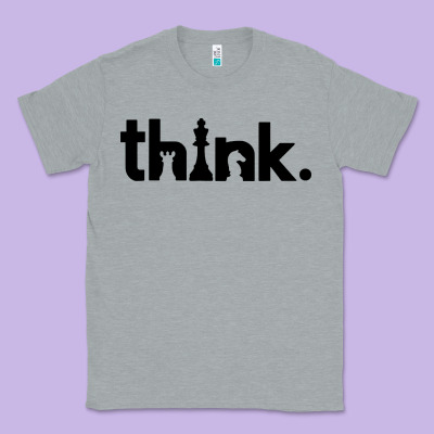 Think Chess Classic Tee Designed By Artisfamous
