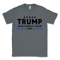 Charcoal Heather trump 2024 Classic Tee - artisFamous