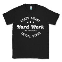 Black hard work beats talent Classic Tee - artisFamous