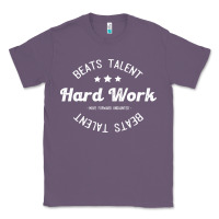 Lavender hard work beats talent Classic Tee - artisFamous