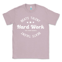 Lilac hard work beats talent Classic Tee - artisFamous