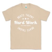Mushroom hard work beats talent Classic Tee - artisFamous