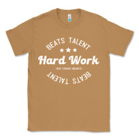 Toasted Coconut hard work beats talent Classic Tee - artisFamous