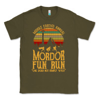 Army Green middle earth's annual mordor fun run Classic Tee - artisFamous