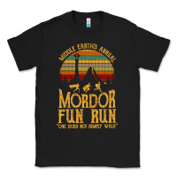 Black middle earth's annual mordor fun run Classic Tee - artisFamous
