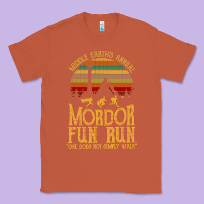Middle Earth's Annual Mordor Fun Run Classic Tee Designed By Artisfamous