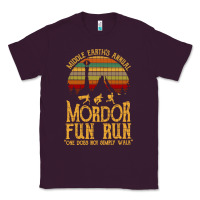 Plum middle earth's annual mordor fun run Classic Tee - artisFamous