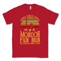 Red middle earth's annual mordor fun run Classic Tee - artisFamous