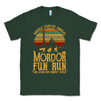 Sports Green middle earth's annual mordor fun run Classic Tee - artisFamous
