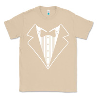Mushroom fake tux tuxedo suit tie Classic Tee - artisFamous