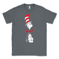 Charcoal Heather dr seuss the cat in the hat Classic Tee - artisFamous