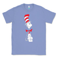 Colony Blue dr seuss the cat in the hat Classic Tee - artisFamous
