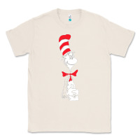 Natural dr seuss the cat in the hat Classic Tee - artisFamous