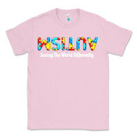 Bubblegum Pink autism seeing the world differently Classic Tee - artisFamous