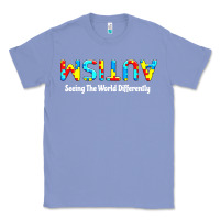 Colony Blue autism seeing the world differently Classic Tee - artisFamous