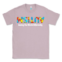 Lilac autism seeing the world differently Classic Tee - artisFamous