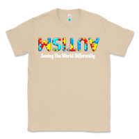 Mushroom autism seeing the world differently Classic Tee - artisFamous