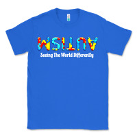 True Royal autism seeing the world differently Classic Tee - artisFamous