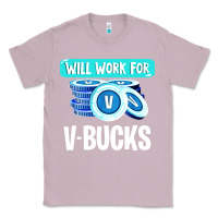 Lilac will work for v bucks youth gamer Classic Tee - artisFamous