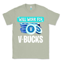 Matcha will work for v bucks youth gamer Classic Tee - artisFamous