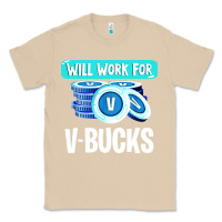 Mushroom will work for v bucks youth gamer Classic Tee - artisFamous