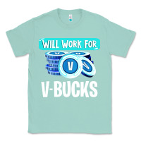 Seafoam will work for v bucks youth gamer Classic Tee - artisFamous