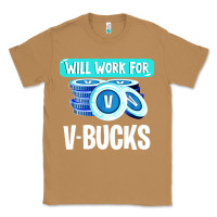 Toasted Coconut will work for v bucks youth gamer Classic Tee - artisFamous