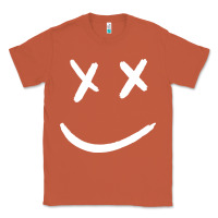 Copper x eyed smiley face x eyes smiling Classic Tee - artisFamous