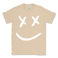 Mushroom x eyed smiley face x eyes smiling Classic Tee - artisFamous