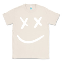 Natural x eyed smiley face x eyes smiling Classic Tee - artisFamous