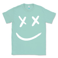 Seafoam x eyed smiley face x eyes smiling Classic Tee - artisFamous