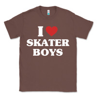 Chestnut i love skater boys Classic Tee - artisFamous