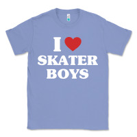 Colony Blue i love skater boys Classic Tee - artisFamous