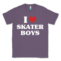 Lavender i love skater boys Classic Tee - artisFamous