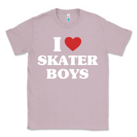 Lilac i love skater boys Classic Tee - artisFamous